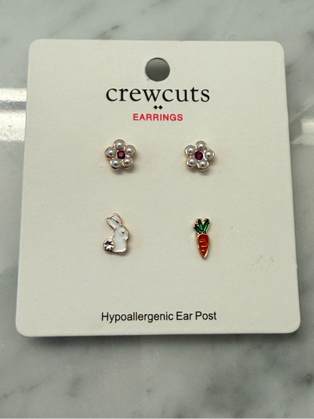 J. Crew Crewcuts Girls Earrings. NWT